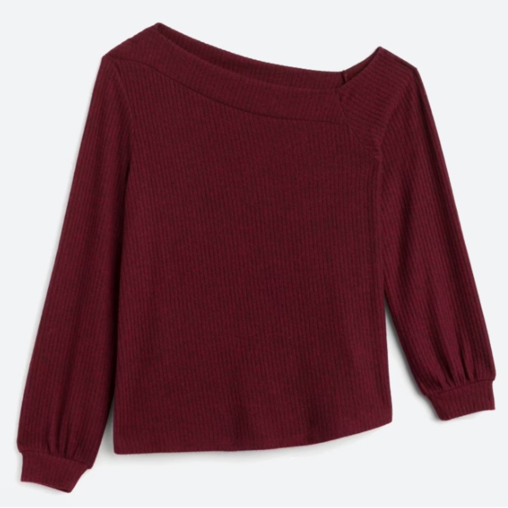 KAILEIGH Ivy Off Shoulder Knit Top